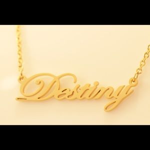 14K Gold Plated Necklace - Destiny